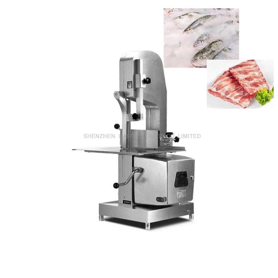 

Electric Meat Cutting Machine Frozen Meat Bone Sawing Machine Fish Saw Trotter/Ribs/Fish/Meat/Beef Cutter Table Saw