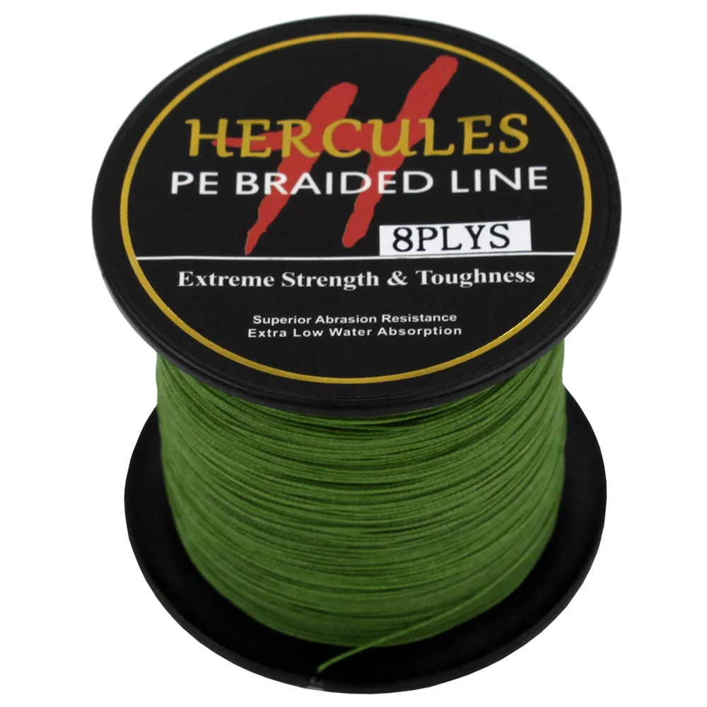 Hercules Fishing Line 8 Strands 100M PE Braided River Carp Casting Accessories Spectra Extreme Fishing Tackle Fishing Cord