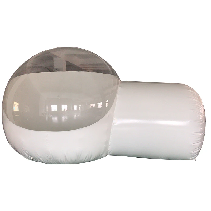 Inflatable Half Clear Bubble Camping Dome Lawn Tent Inflatable Hiking Tents Bubble House Hotel Free Shipping night in nature