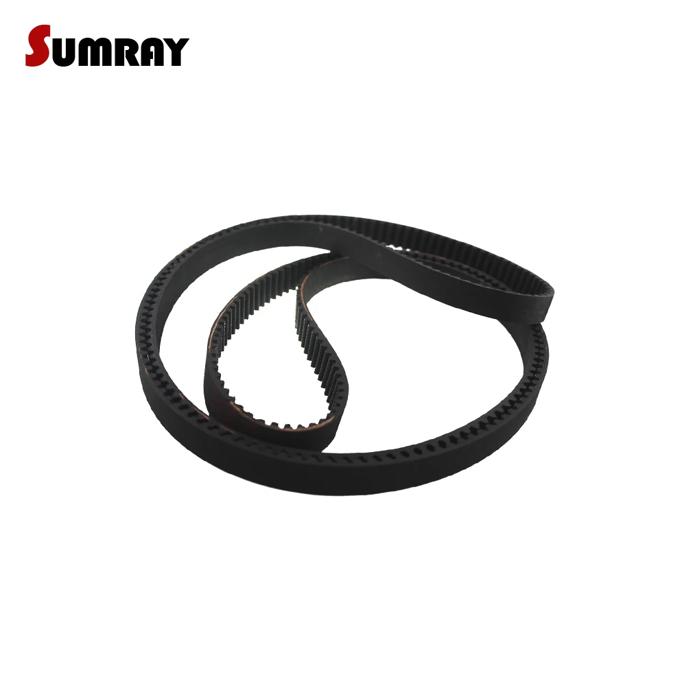 HTD5M Timing Belt 5M-1615/1635/1685/1700/1720/1730/1745/1750/1760/1790mm Pitch Length 15/20/25mm Belt Width Rubber Belts Round