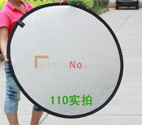 Flash Diffuser Wholesale OEM 110cm Reflector Photo collapsible 5 in 1 Light Reflector Kit