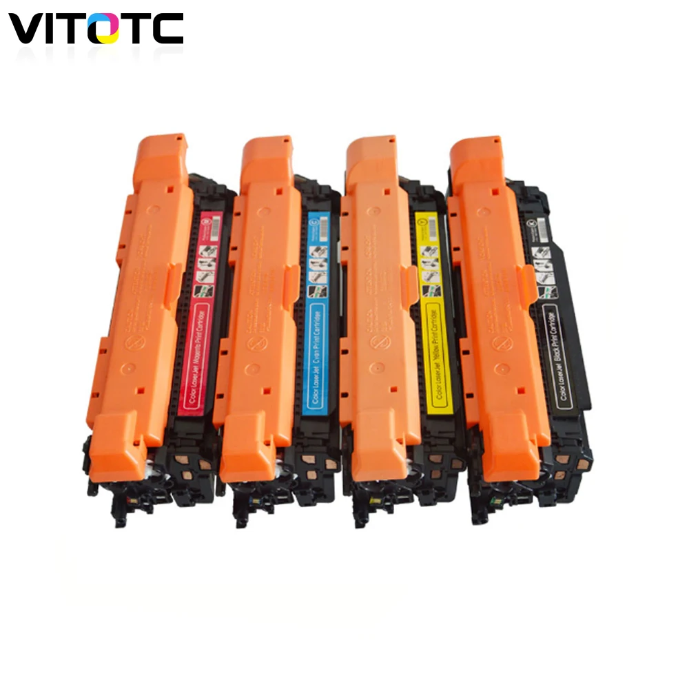 Toner Cartridge Compatible For HP LaserJet Enterprise 500 color M551dn M551n M551xh HP M570dw Color  CE400A CE401A CE402A CE403A