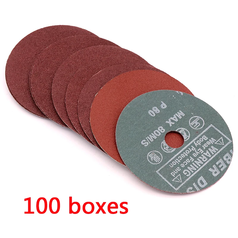 5pcs 100mm Steel Grinding Pads Angle Sandpaper Polishing Discs Metal Buffing Sanding Disc 4 inch For Metal Tool Accessories
