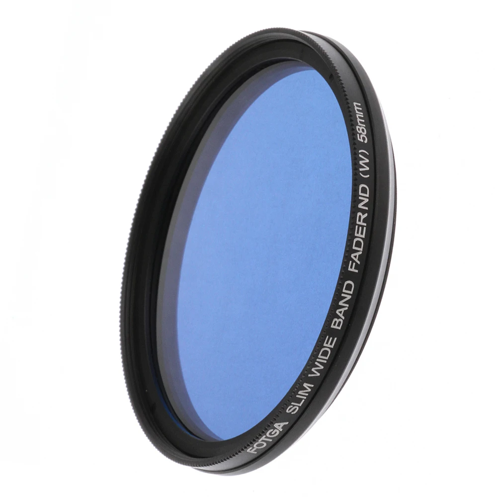 FOTGA Slim fader ND camera filter 58 mm adjustable variable neutral density ND2 to ND400