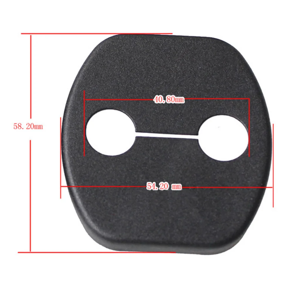 Car Styling Door Lock Decoration Cover Car Cover For Nissan Maxima LEAF 370Z GT-R JUKE Pathfinder Armada Quest Note Combi