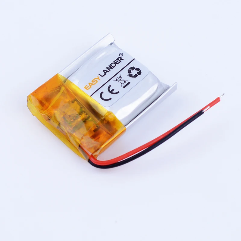 401419 3.7V 100mAh akumulator litowo-jonowy polimerowy do mp3 mysz zegarek na bransolecie DVR 401519 401520 401420