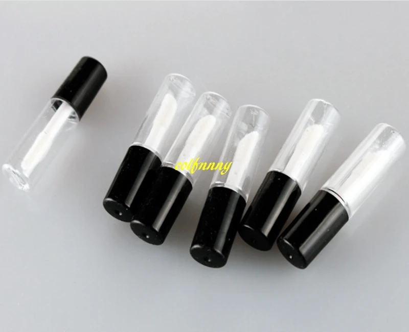 

1000pcs/lot 2ml Clear Lip Gloss Tube Lip Balm Bottle Container Mini Refillable Bottles Lipgloss Tube Sample bottles Beauty Tool