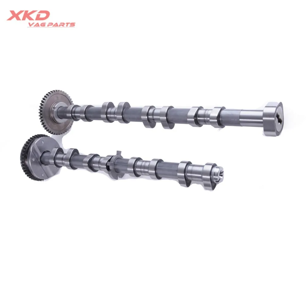 2PCS EA888 Intake&Exhaust Camshaft Set For VW CC Golf R32 GTI Audi A4 A5 TT 06H109021K 06H 109 022 AH CBFA CCTA