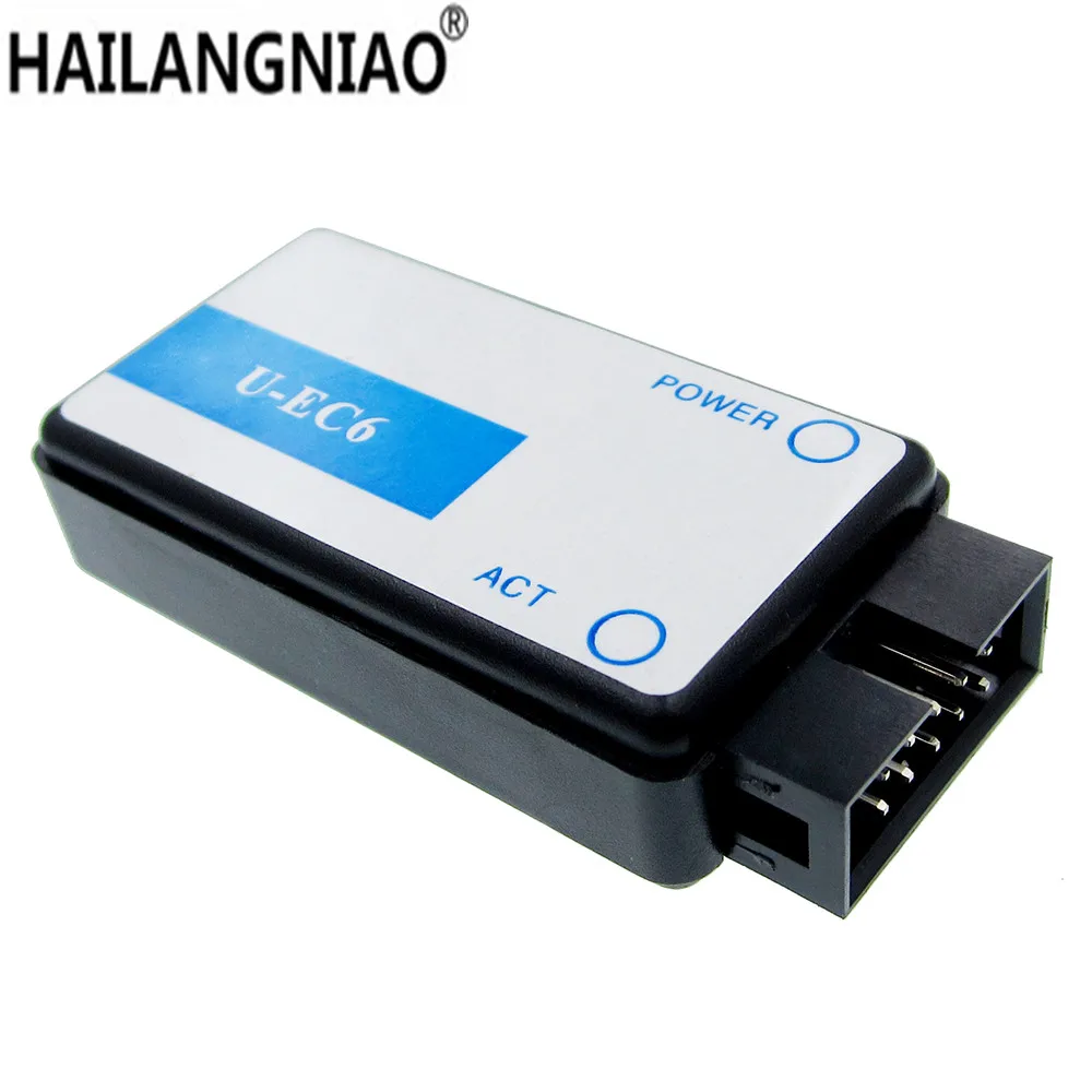 Nuovo! MCU C8051F emulator downloader U-EC6 EC6 Enterprise Edition per inviare firmware fix