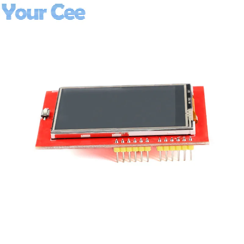 Imagem -04 - Módulo de Exibição de Tela Colorida Lcd com Toque para Arduino Uno Adaptador Pcb Ili9341 2.4 Tft 2.4 5v 3.3v