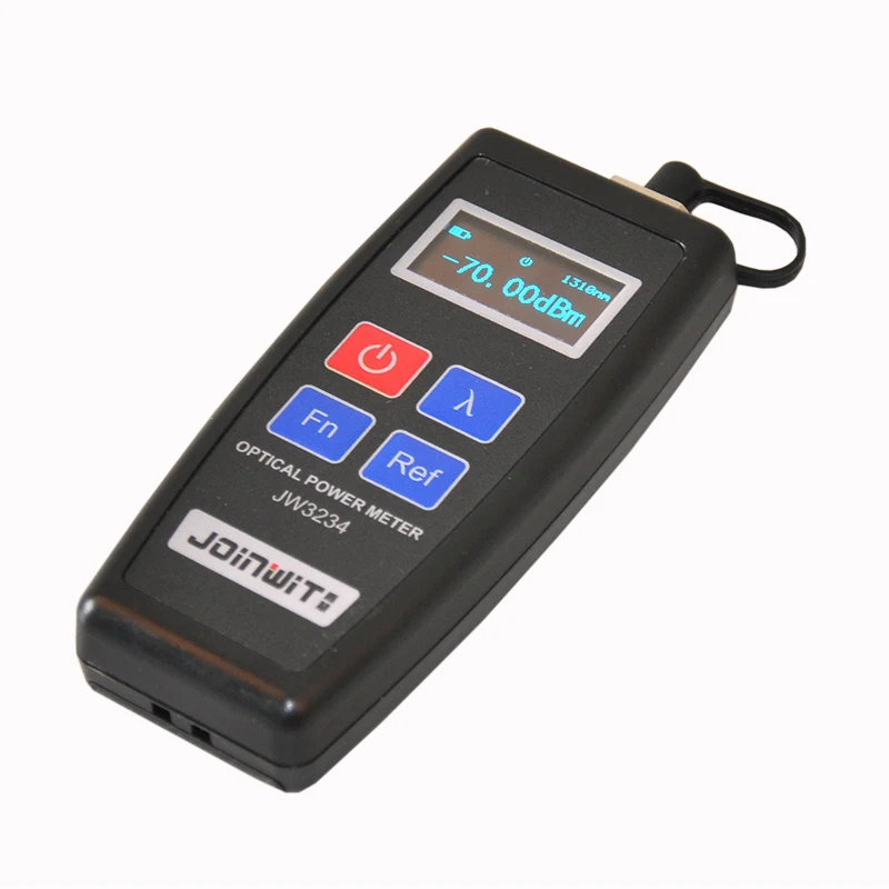 Free shipping JW3234 Mini Optical Power Meter -70~+6dBm /-50~+26dBm Optical Tester Laser source Fiber optic light source