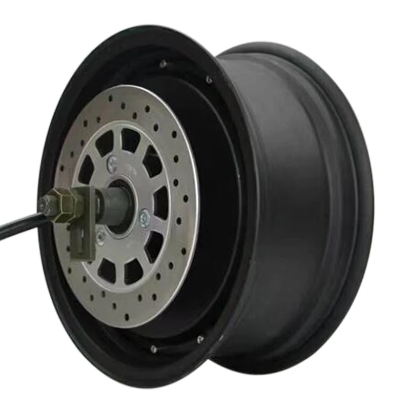 12*5.0inch 2000W 260 V1 Double Shaft Detachable Separated Hub Motor For E-Motorcycle