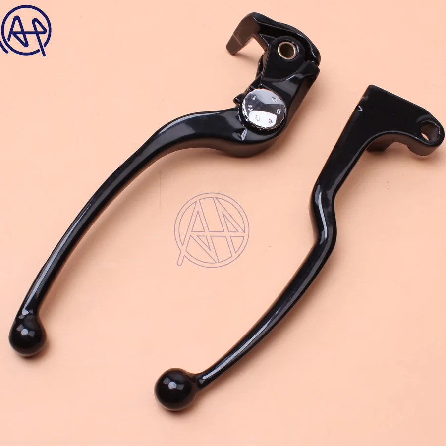 1pair Aluminum Black Brake Clutch Handlebar Lever Brake Lever For Suzuki GSXR 600/750 2006-2012 GSXR 1000 2005 2006 2009 2012