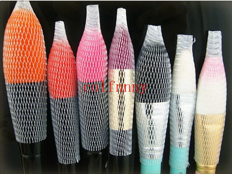 5000pcs/lot Cosmetic Make Up Brush Pen Netting Cover Mesh Sheath Protectors Guards