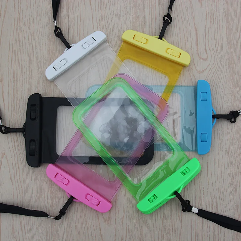 

2020 New phone bag underwater waterproof phone bag diving bag mobile phone pouch case for iphone4 5S 6 7 Plus for Samsung Galaxy