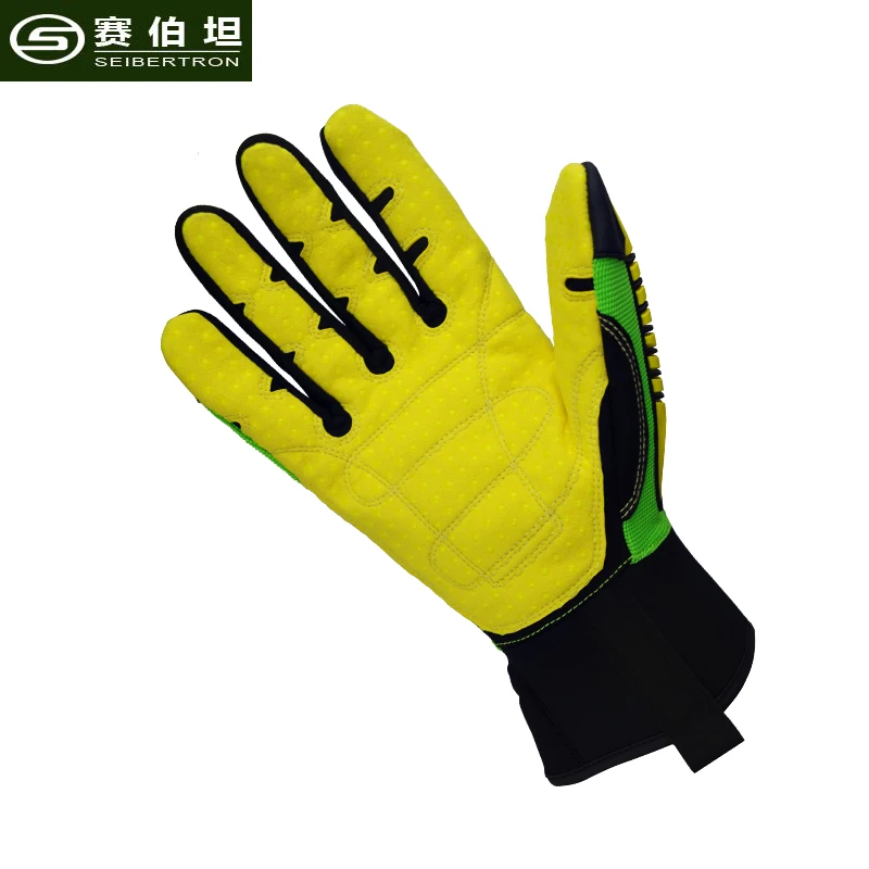 High Quality Seibertron High-Vis Gloves Oil Resistant Waterproof Anti-impact Comfortable Outdoor Cycle Outdoor Sport Gloves