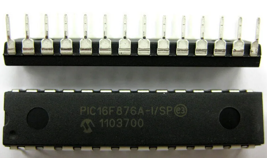 

10PCS/LOT PIC16F876A-I/SP DIP-28 14KB 368 RAM 22 I/O