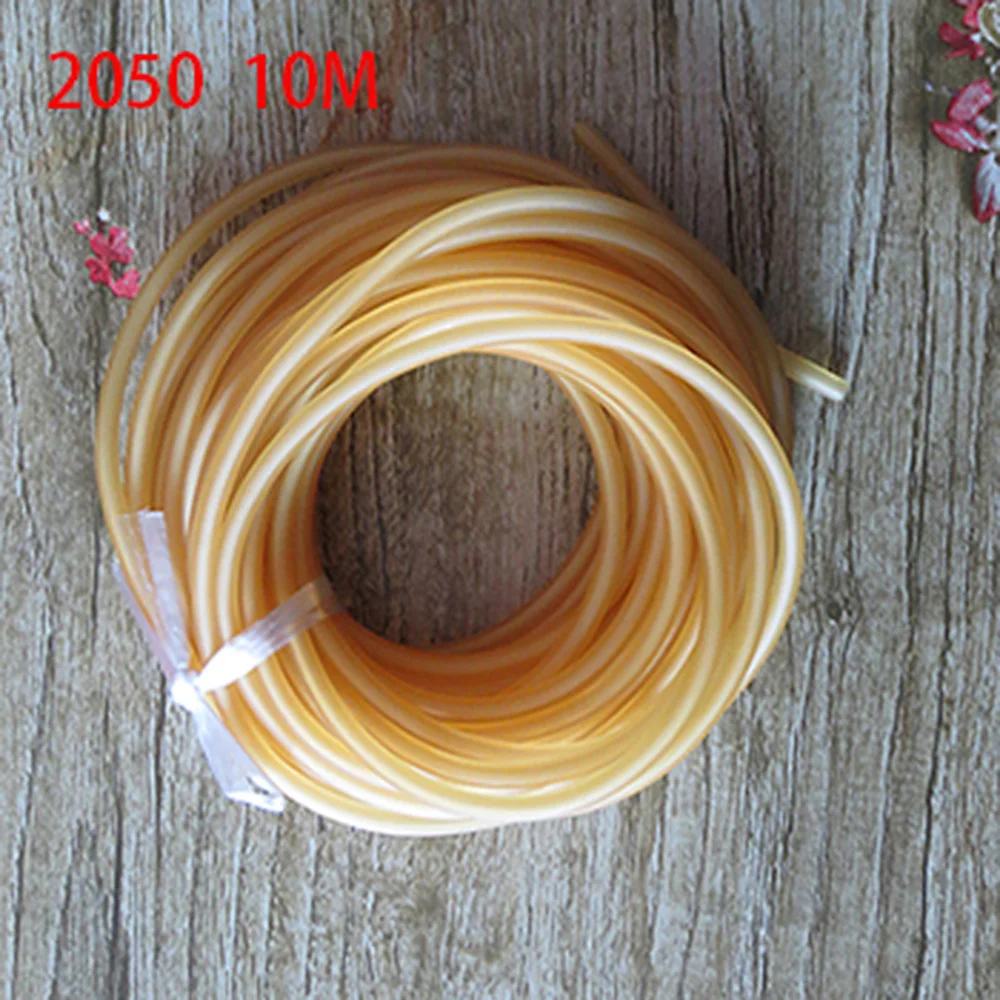 Strong Natural Latex Tube for Slingshot, Elastic Bungee Tubes, Hunting Sling Shot, Catapult Rubber Band, 10M2050