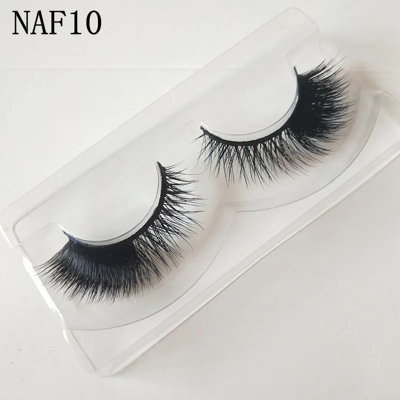 

IN USA 50pair Eyelashes Natural Long 3D Mink Lashes Fluffy Volume Mink False Eyelashes Cruelty Free Wispy Lashes Makeup Cilios