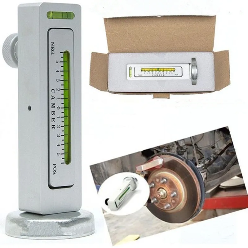 Four Wheel Alignment Magnetic Level Protractor Level Gauge Camber Adjustment Auxiliary Tool Magnet Positioning Tool