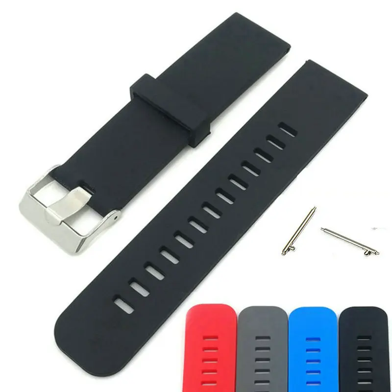 Quick Release Silicone Rubber Watchband for Nokia Withings Move Steel HR Sport 36/40mm Scanwatch Smartwatch Band Wrist Strap