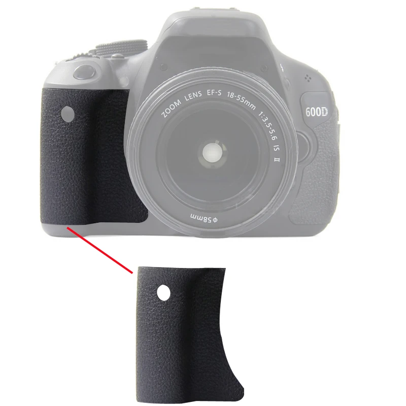 CANON-EOS 600D 용 엄지 고무 뒷면 커버 고무 DSLR 카메라 교체 유닛 수리 부품