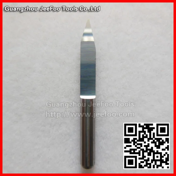 

3.175*30degree*0.2 Flat Bottom ,CNC Carving Cutters Engraving Bit, PVC Carbide Cutters