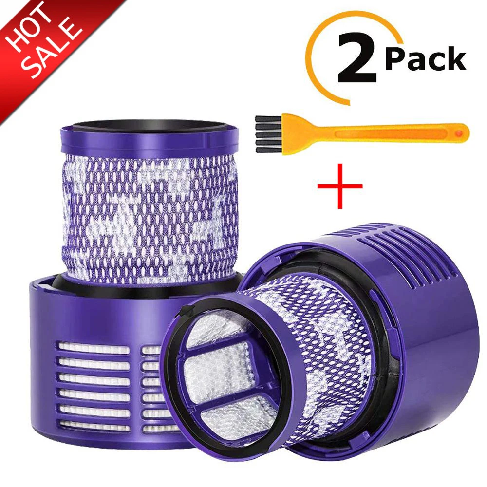 2Pcs Filter Replacemenet for Dyson Cyclone V10  SV12 Absolute Animal Total Clean Vacuum Cleaner parts HEPA Pre Filter