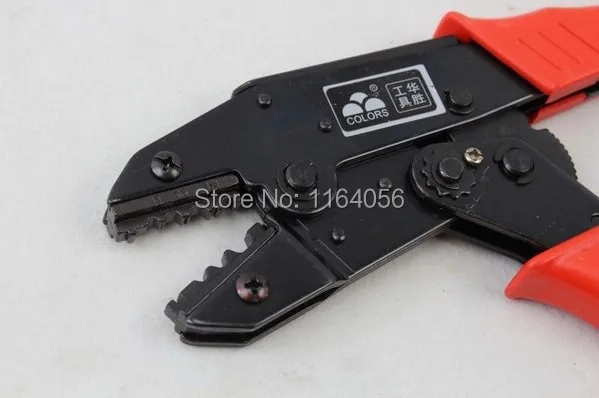 HS-10 para terminais não isolados catraca friso alicate 1.5-6.0mm2 awg 16-10