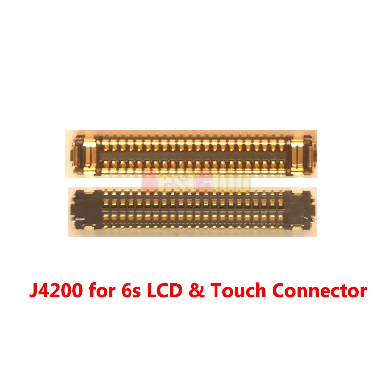 10pcs/lot J4200 LCD Display & Touch digitizer FPC connector for iphone 6s 4.7 connector on motherboard