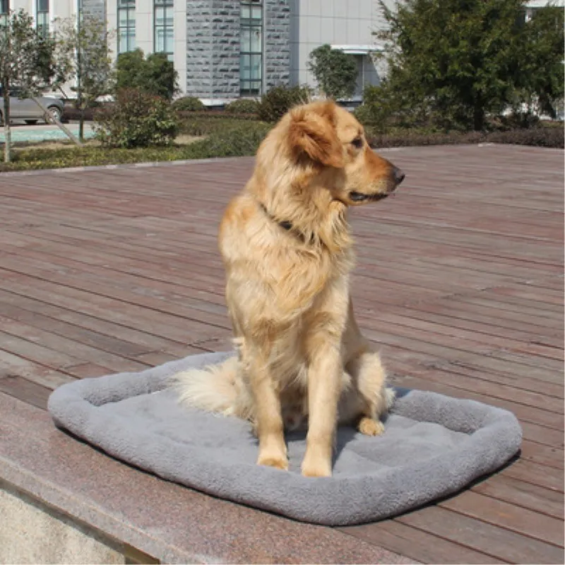 Pet products than Xiong Shu cotton cashmere nest Golden Retriever large dog mattress cat sofa cushion car seat can be used