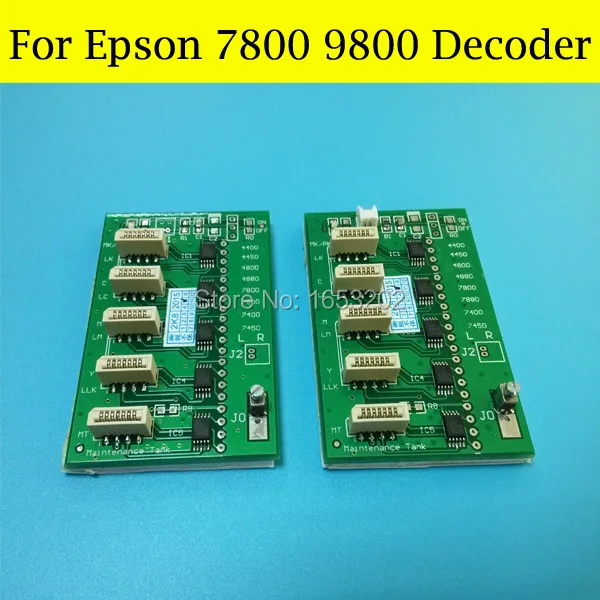 Große Format Chip-Decoder Für Epson Stylus PRO 7800 9800 Drucker Decoder Verwenden Für T5621 Tinte Patrone