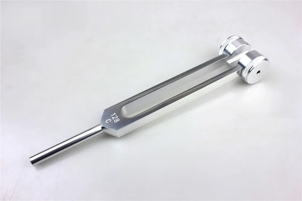 

128HZ Resonance Tuning Fork Aluminium alloy Fork Teaching Fork Physical Acoustics Laboratory Instrument Resonance Hearing test