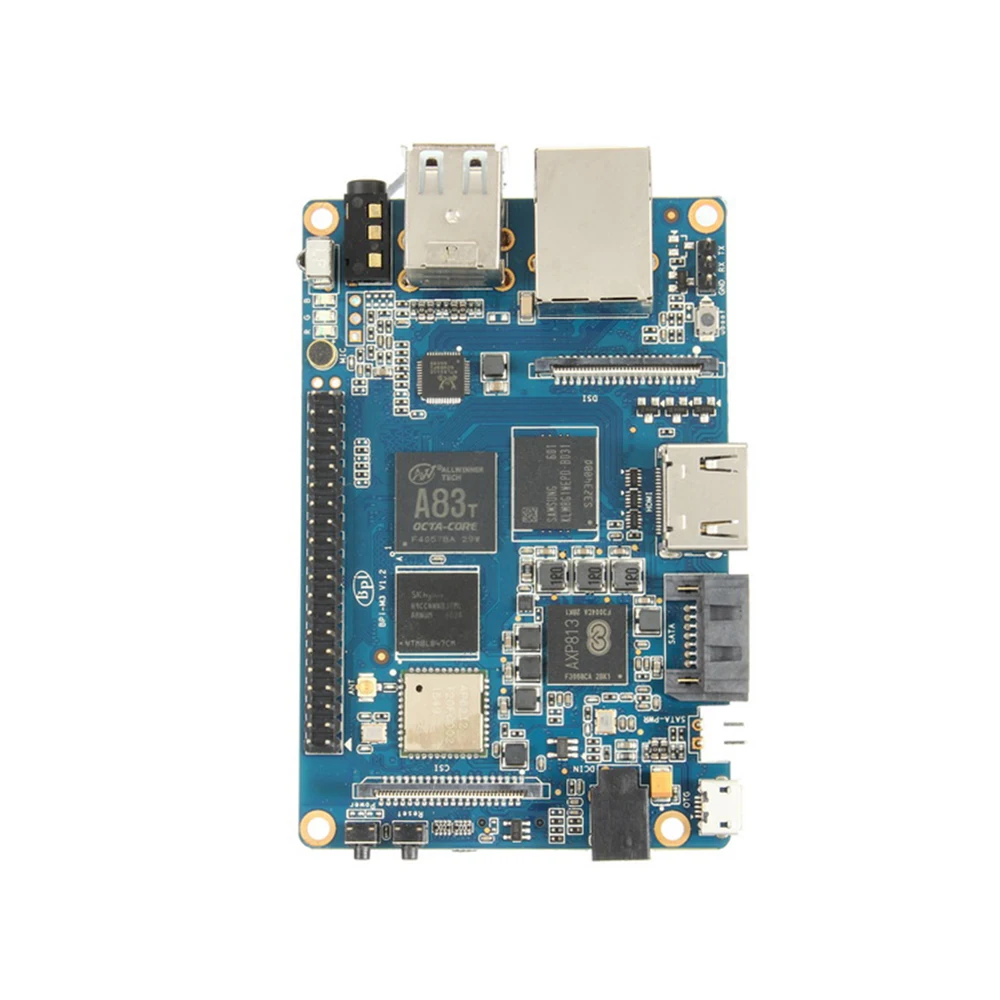 Banana Pi BPI M3 A83T ثماني النواة 8-Core 2G LPDDR3 8GB EMMC لوحة تطوير مفتوحة المصدر لوحة واحدة Co Raspberry Pi متوافقة #3