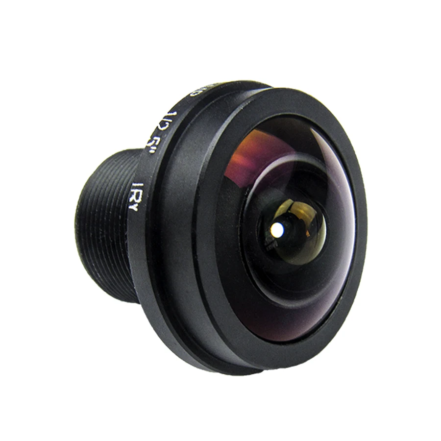 1.7mm fisheye Lens M12 5.0Megapixel with IR Filter Action Cameras Sports Camera Drones Lens Panoramic Viewing Angle 185Degrees