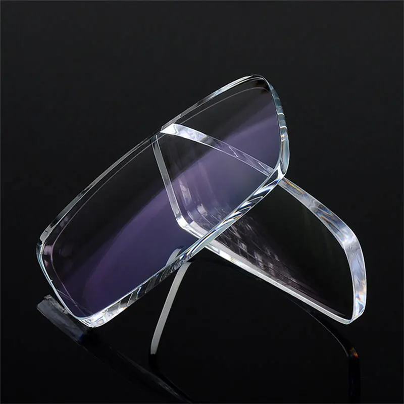 1.67 Anti-Blue Ray Single Vision Aspheric Optical Prescription Lenses UV400 Anti-Radiation and Anti-Reflective Coating Lens