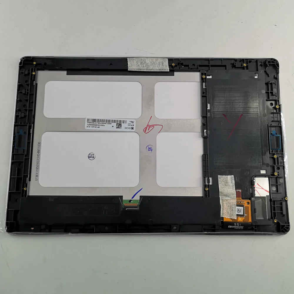 New LCD Display + Touch Screen with Frame Assembly Replacement  Black For Lenovo Tab A10-70 A7600 A7600-F A7600-H A7600F A7600H