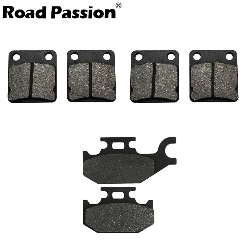 

Road Passion Motorcycle Front & Rear Brake Pads For YAMAHA Kodiak YFM 450 Auto 4x4 2005-06 Grizzly Wolverine YFM450 2006-2010