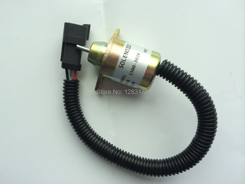 

Fuel Stop Solenoid shutoff solenoid Replace 1500-3024 / 1500-3076 / 41-4306