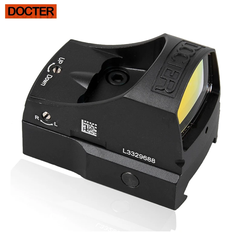 Mira punto rojo táctica riel auto ilum para Airsoft de caza Glock - imagen 2