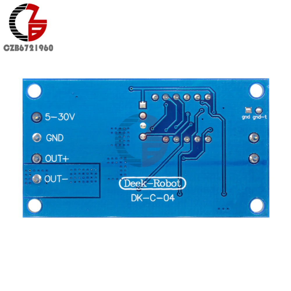 DC 12V 24V Dual MOS LED relè temporizzato digitale Trigger ciclo Timer ritardo interruttore circuito modulo di controllo temporizzazione fai da te