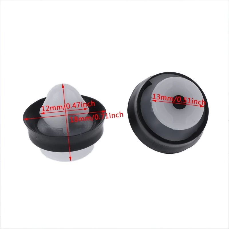 10x пластиковый внутренний фрижетовый зажим для карты для peugeot 207 807