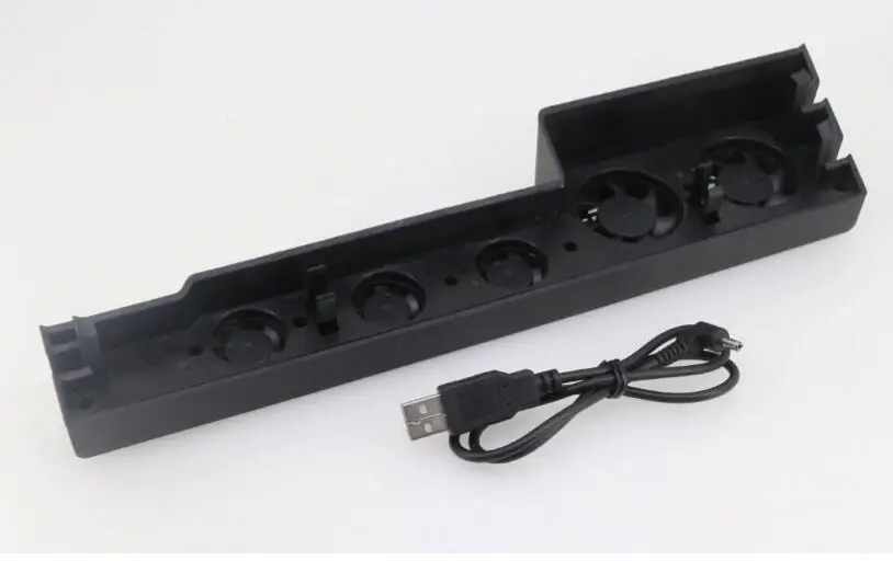 PS4 Pro Ventola di Raffreddamento 5 ventilatori di raffreddamento del Dissipatore di Calore coolingpad di Controllo della Temperatura Per Playstation 4 Pro Accessori Per Console ventilatore