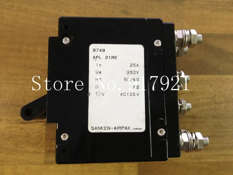 [ZOB] New American AIRPAX Ebers 21RE 2P25A 250V NO auxiliary equipment circuit breaker NC