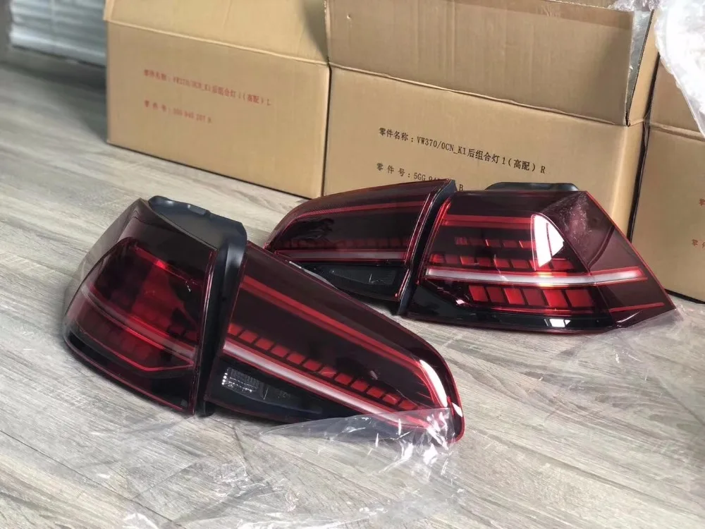 OEM para VW Golf 7 GTI R modificado Golf 7.5 GTI luz móvel LED lanterna traseira 1 conjunto