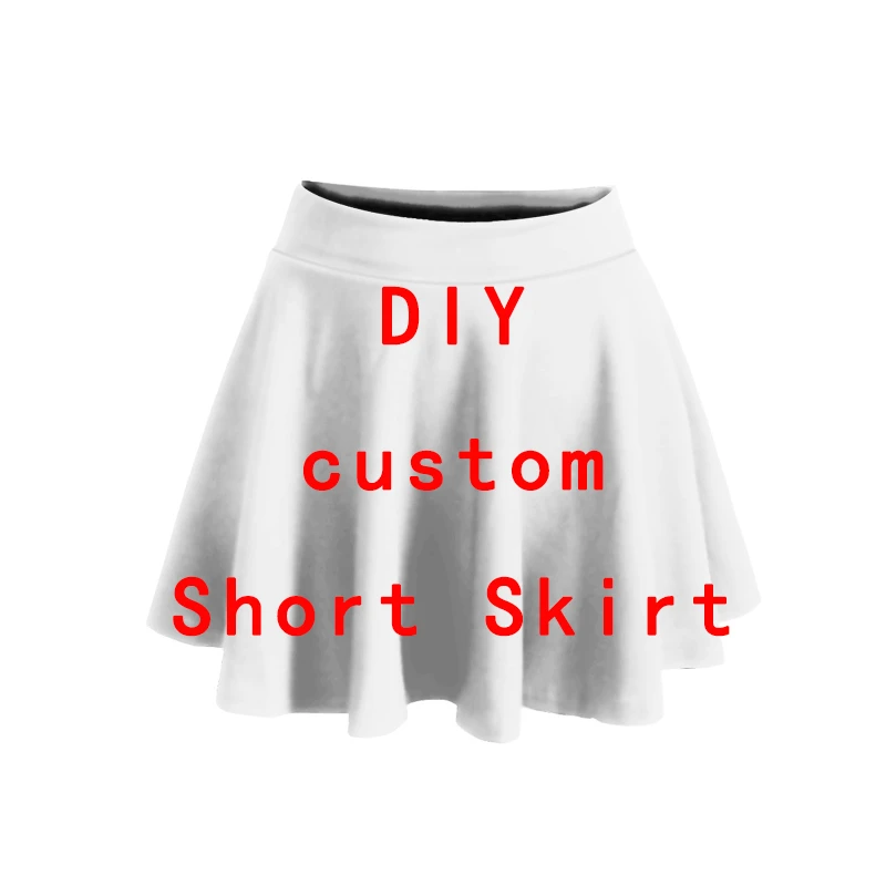 

PLstar Cosmos Design Anime/Photo/Singer DIY Summer women's clothing Short Skirt 3d Print Sublimation Short Skirt ball gown dress