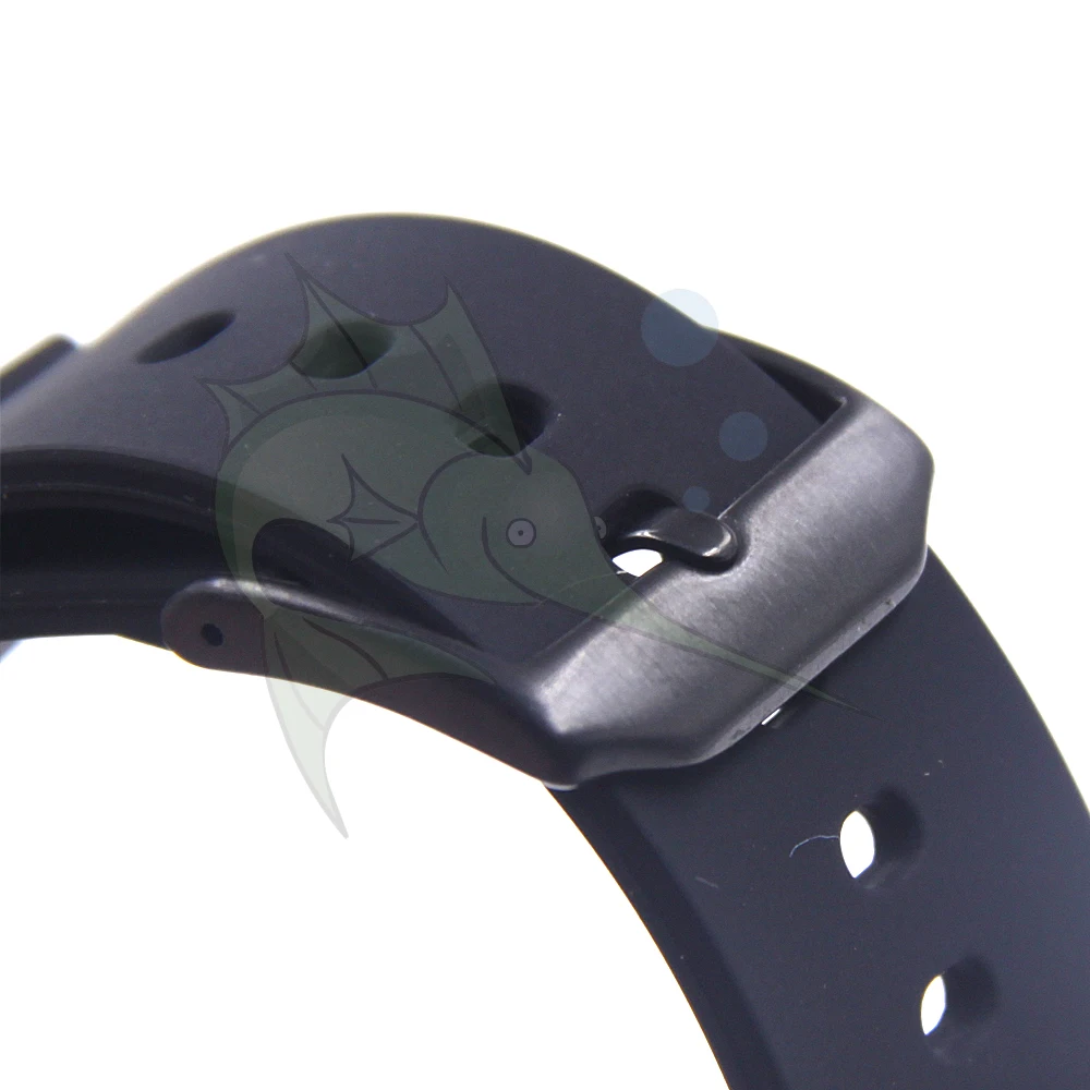 High Quality Silicone Watch Strap 21mm Black Watch Strap Replacement Watchband for Luminox Military Diving Sports Watch