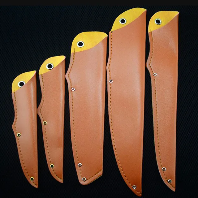 PU Faux Leather Universal Knife Sheath Family Portable Fruit Knife Multi-purpose Knife Knife Cover