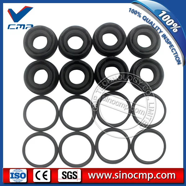 PC120-5k pilot valve seal kits for Komatsu excavator repair gasket kit