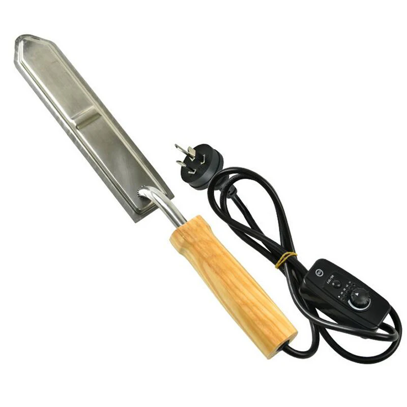 

Electric Stainless Steel Scraping Honey Uncapping Knife 110V/220V Heating Adjustable Beekeeping tool